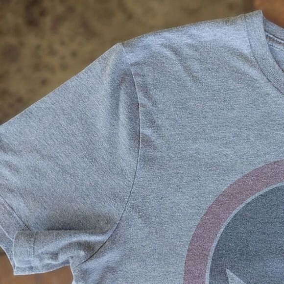 Old Navy Deadpool heather blue-grey short sleeve T-shirt - Picture 9 of 12